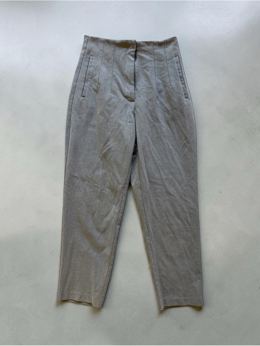 Zara Women’s Gray Tailored Trousers — Size 28